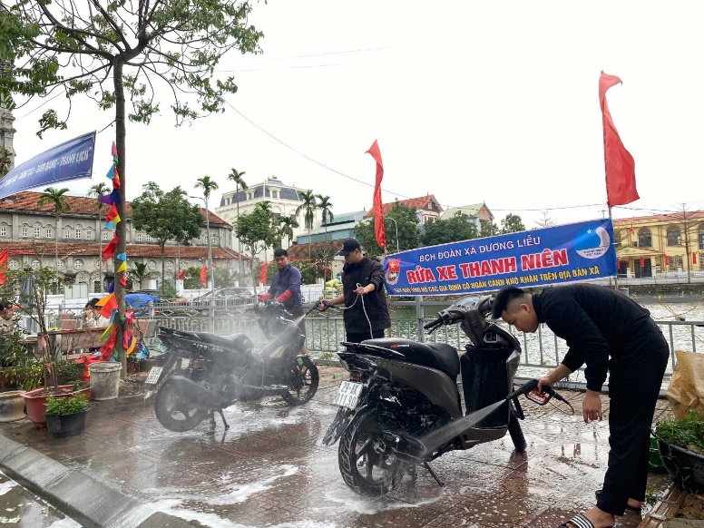 Phong trào thanh niên tình nguyện huyện Hoài Đức lan tỏa và thiết thực- Ảnh 4.