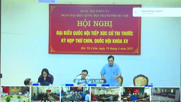 Đại biểu Quốc hội Thành phố Hà Nội tiếp xúc cử tri huyện Hoài Đức, quận Bắc Từ Liêm, Tây Hồ trước kỳ họp thứ Chín Quốc hội khoá XV- Ảnh 7.