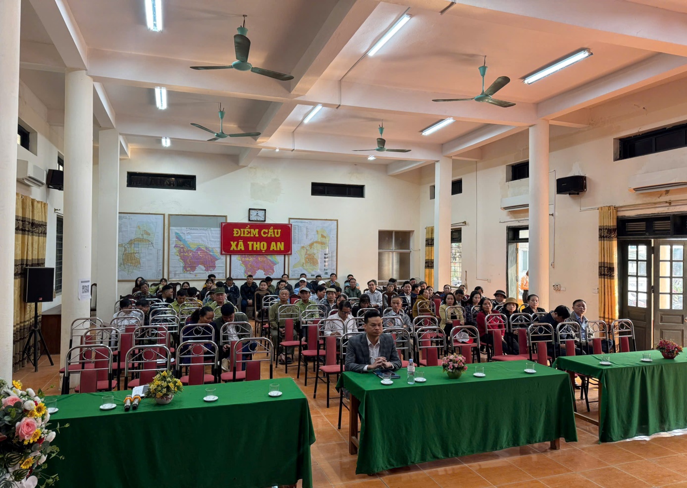 Tuyên truyền, hướng dẫn kỹ năng an toàn PCCC & CNCH cho người dân tại khu dân cư, hộ gia đình có nhà ở kết hợp sản xuất kinh doanh trên địa bàn xã Thọ An, huyện Đan Phượng, TP Hà Nội.- Ảnh 1.