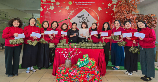 Cô giáo Nguyễn Thị Ngọc Bích- Chủ tịch công đoàn trường mầm non 10-10- người giáo viên lặng thầm và tận tuỵ- Ảnh 2.