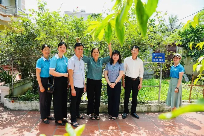 Ứng Hòa ra mắt mô hình “Nhà sạch, vườn đẹp” tại xã Cao Sơn Tiến- Ảnh 5.