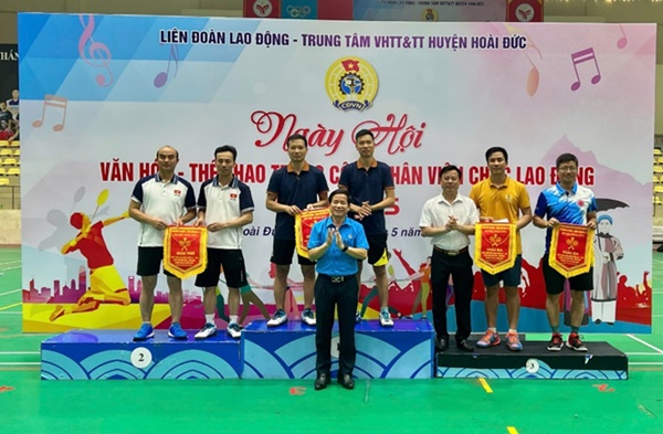 Ngày hội văn hóa - thể thao công nhân viên chức, lao động huyện Hoài Đức năm 2025- Ảnh 12.