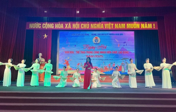 Ngày hội văn hóa - thể thao công nhân viên chức, lao động huyện Hoài Đức năm 2025- Ảnh 5.