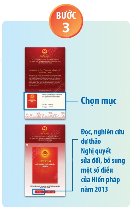 Hướng dẫn 5 bước lấy ý kiến về sửa đổi Hiến pháp năm 2013 trên VneID- Ảnh 3.