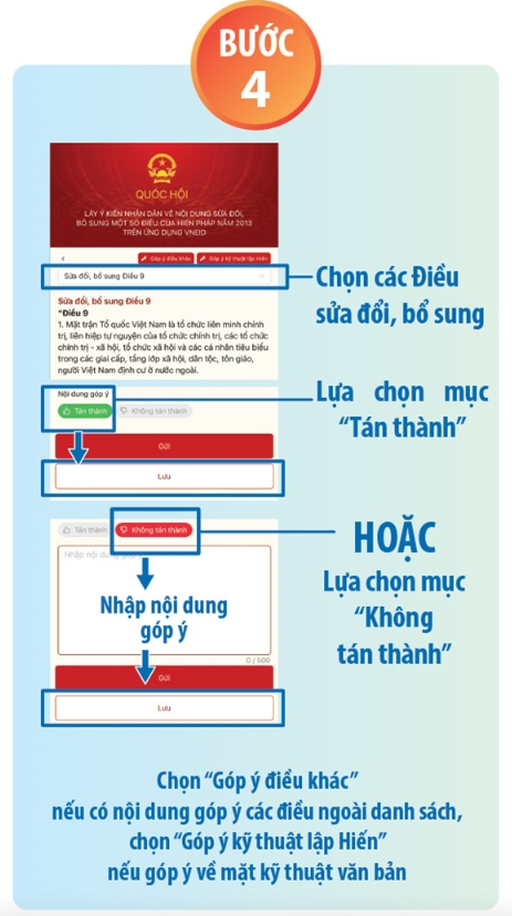 Hướng dẫn 5 bước lấy ý kiến về sửa đổi Hiến pháp năm 2013 trên VneID- Ảnh 4.