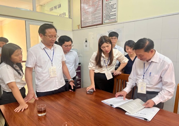 Sở Y tế Hà Nội thẩm định các điều kiện triển khai hồ sơ bệnh án điện tử tại Bệnh viện đa khoa Hoài Đức- Ảnh 7.