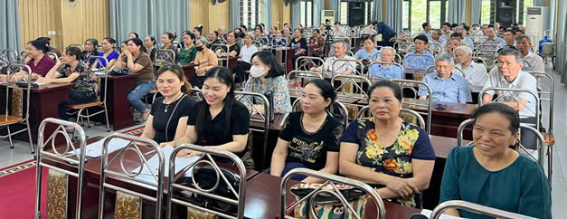 Ngân hàng Chính sách xã hội huyện Hoài Đức tập huấn nghiệp vụ tín dụng chính sách xã hội năm 2025- Ảnh 2.