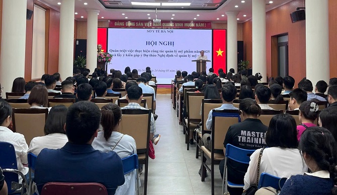 Hà Nội tiếp tục nâng cao hiệu quả quản lý nhà nước về mỹ phẩm- Ảnh 2.