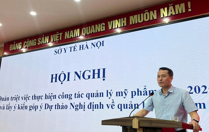 Hà Nội tiếp tục nâng cao hiệu quả quản lý nhà nước về mỹ phẩm- Ảnh 1.