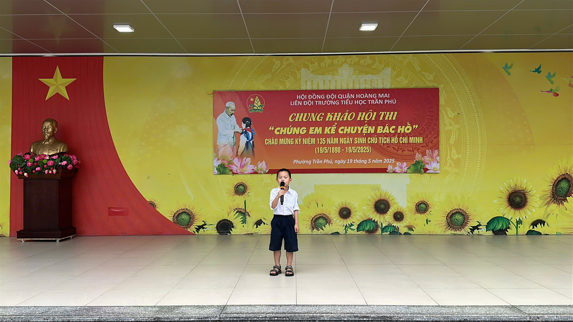 Chào mừng kỷ niệm 135 năm ngày sinh Nhật Bác (19/5/1890 - 19/5/2025) chung khảo hội thi “Chúng em kể chuyện Bác Hồ”- Ảnh 3.