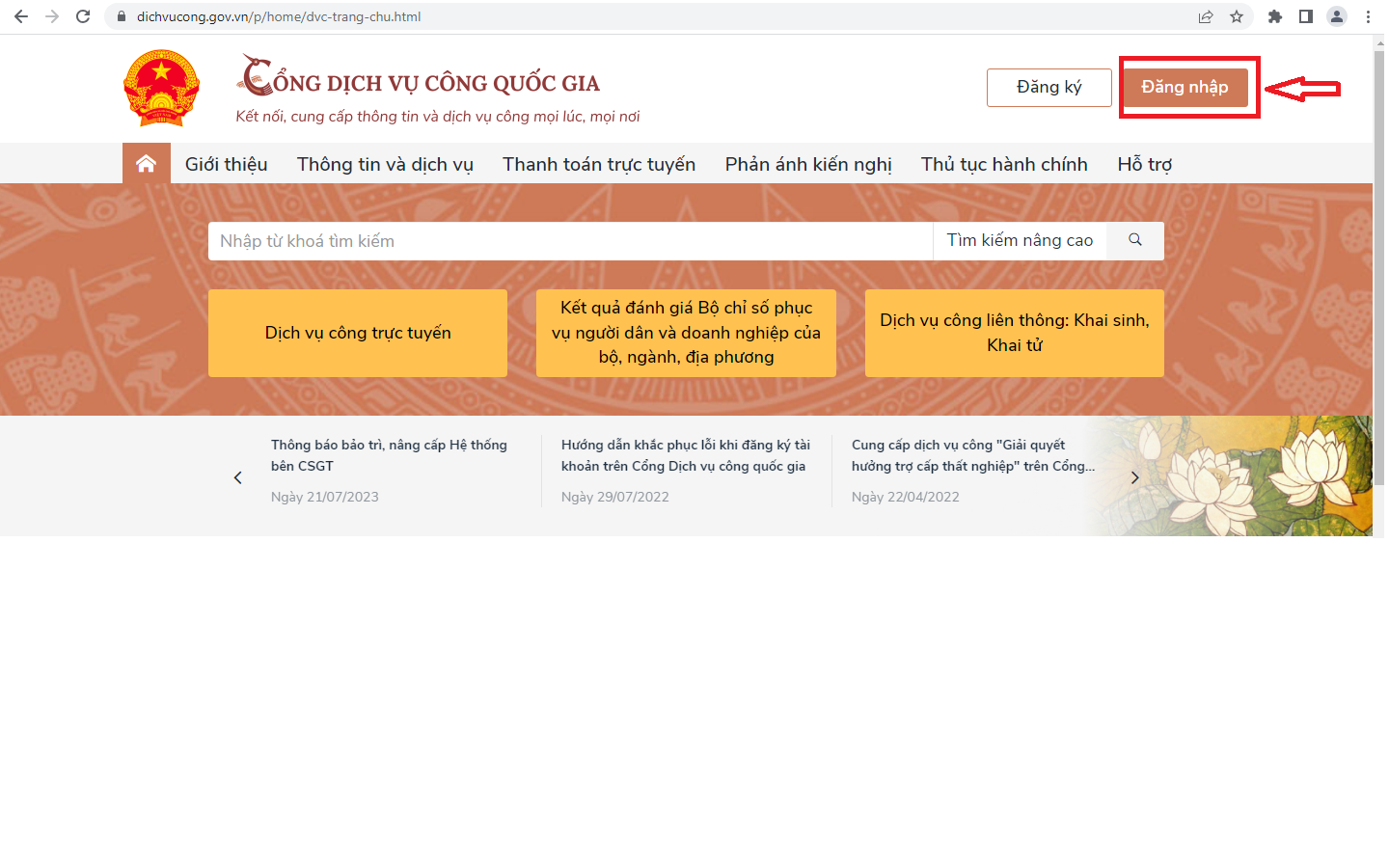 XÃ PHƯỢNG DỰC HƯỚNG DẪN NỘP HỒ SƠ ĐĂNG KÝ HỘ KINH DOANH TRỰC TUYẾN (DVC toàn trình)- Ảnh 1.