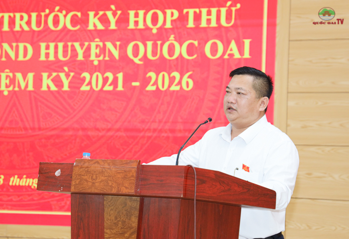 Tổ đại biểu HĐND huyện số 10 tiếp xúc cử tri 2 xã Hòa Thạch và Phú Mãn trước kỳ họp thứ 21- Ảnh 2.