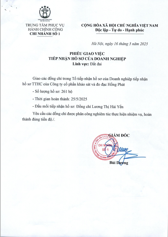 Tạo thuận lợi cho doanh nghiệp, tổ chức, ngân hàng khi nộp hồ sơ đất đai tại Chi nhánh số 01 – Trung tâm Phục vụ hành chính công Thành phố- Ảnh 4.