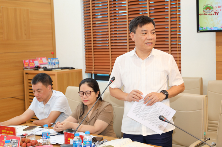 Phó Chủ tịch Thường trực UBND thành phố Hà Nội Lê Hồng Sơn, làm việc với huyện Quốc Oai về sắp xếp đơn vị hành chính cấp xã mới- Ảnh 18.