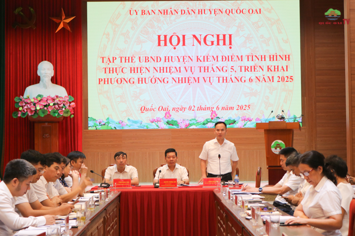 Tổng giá trị sản xuất trên địa bàn 6 tháng đầu năm trên địa bàn huyện Quốc Oai ước đạt 10.677 tỷ đồng- Ảnh 6.