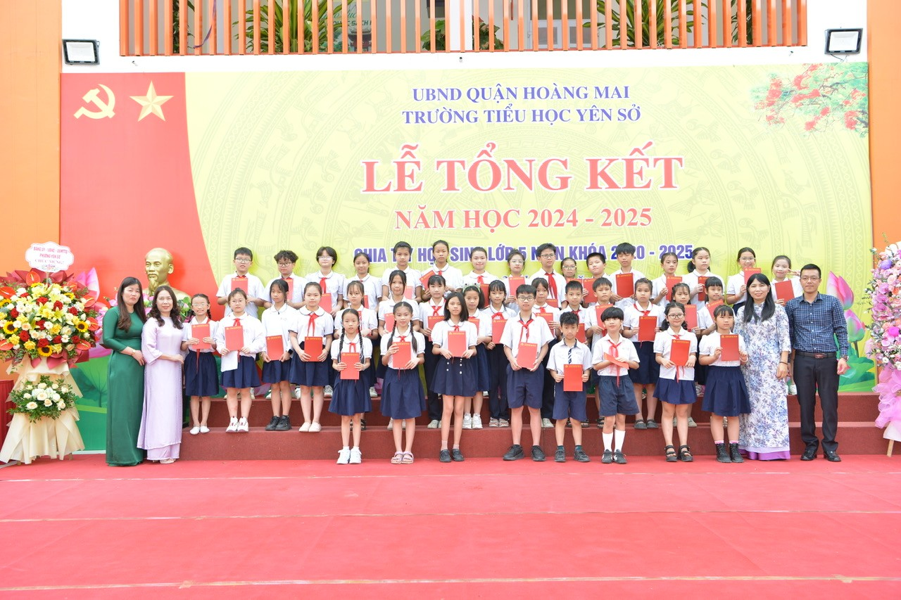 Trường Tiểu học Yên Sở long trọng tổ chức Lễ tổng kết năm học 2024-2025- Ảnh 3.