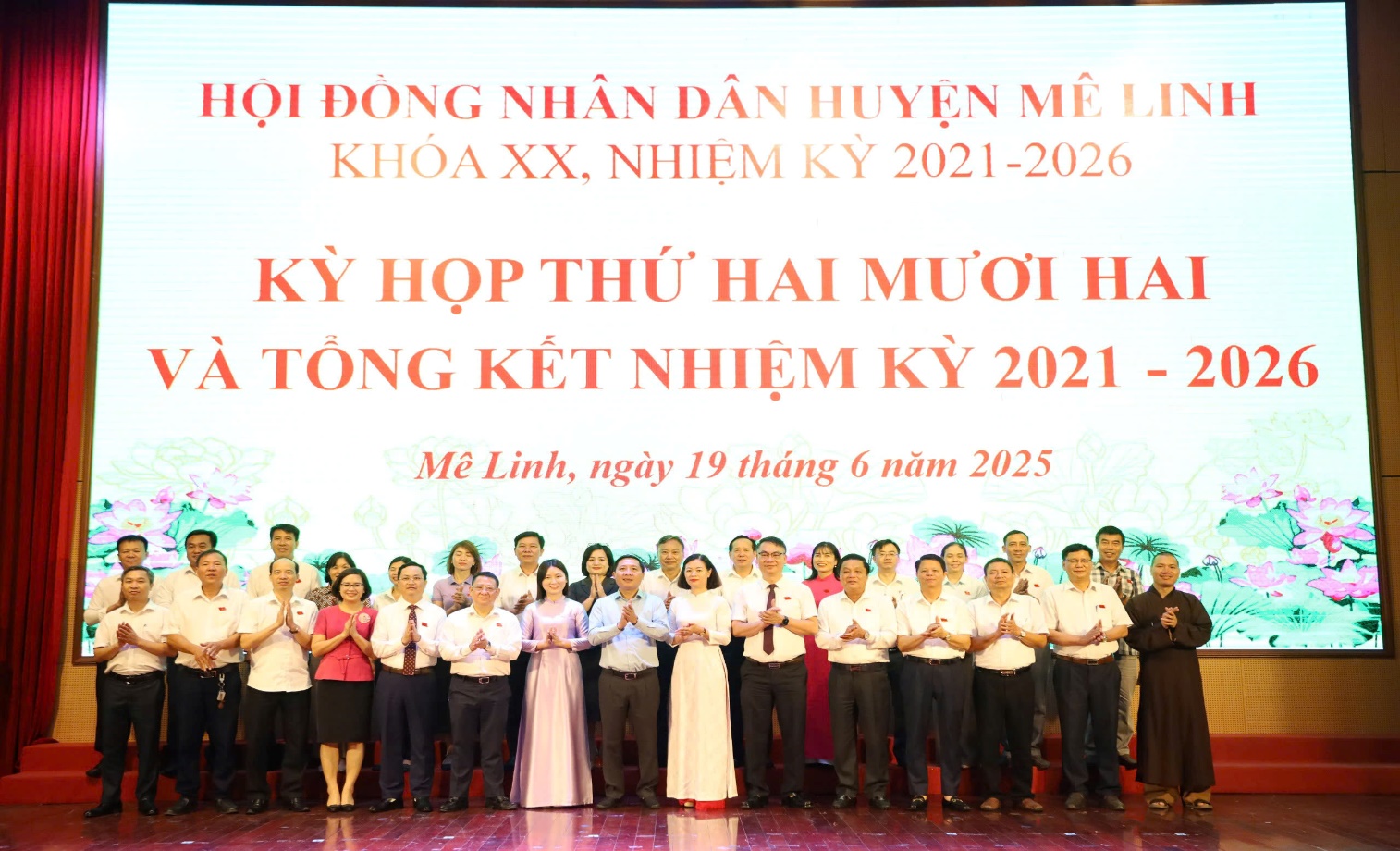 HĐND huyện Mê Linh tổ chức kỳ họp thứ 22, tổng kết nhiệm kỳ 2021-2026- Ảnh 5.