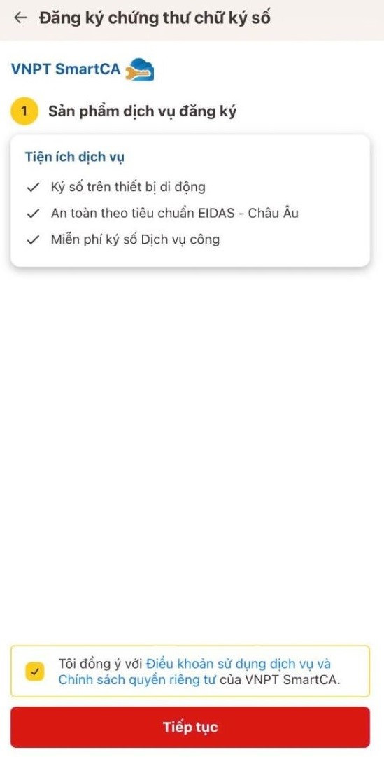 Hướng dẫn đăng ký chữ ký số trên ứng dụng VNeID- Ảnh 7.