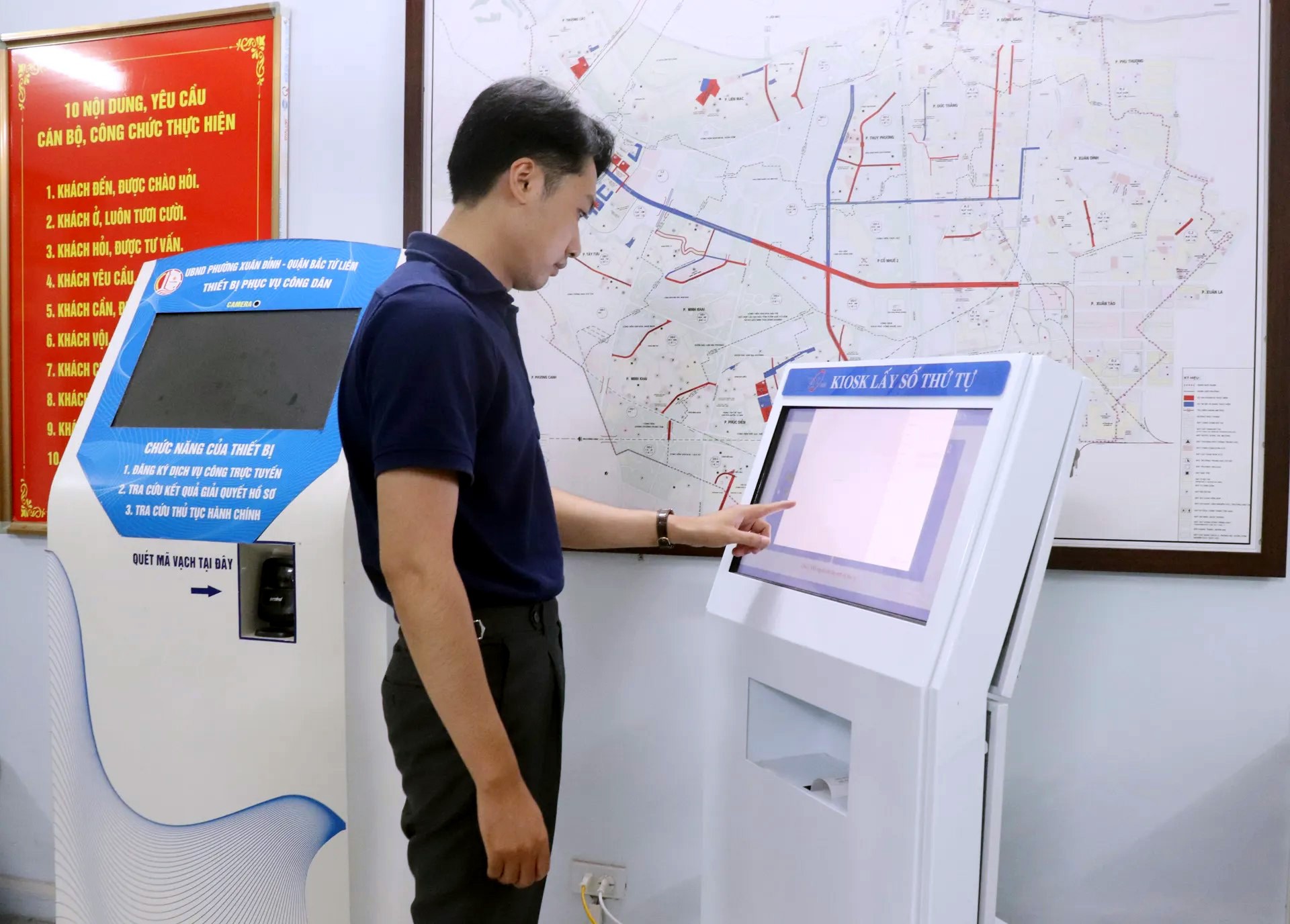 Vận hành thử nghiệm mô hình chính quyền mới thông suốt tại quận Bắc Từ Liêm- Ảnh 2.