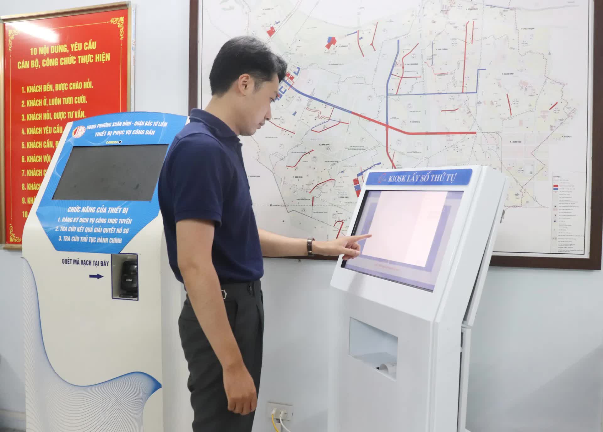 Quận Bắc Từ Liêm: vận hành thử nghiệm mô hình chính quyền mới thông suốt- Ảnh 7.