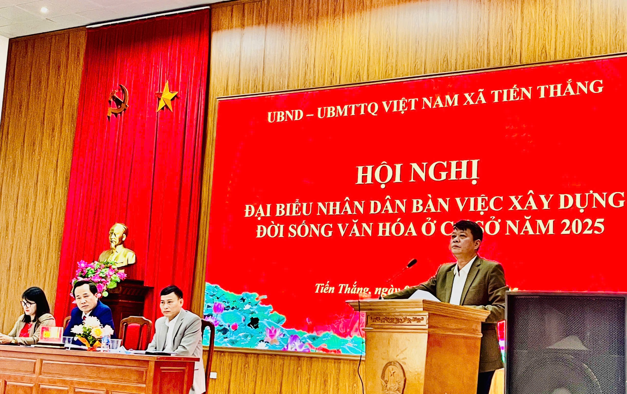 Xã Tiến Thắng tổ chức hội nghị đại biểu nhân dân bàn việc xây dựng đời sống văn hóa ở cơ sở năm 2025- Ảnh 7.