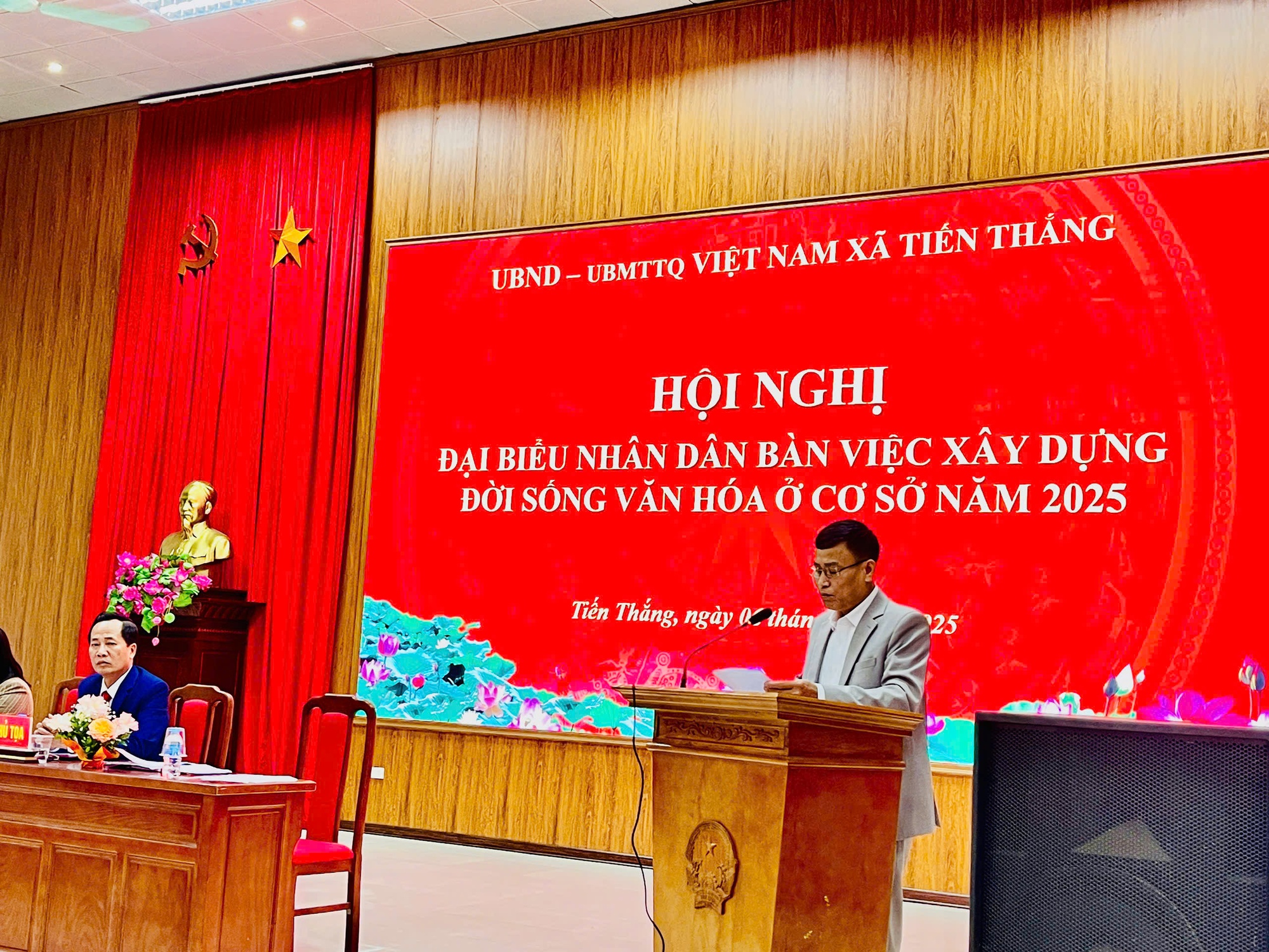 Xã Tiến Thắng tổ chức hội nghị đại biểu nhân dân bàn việc xây dựng đời sống văn hóa ở cơ sở năm 2025- Ảnh 2.