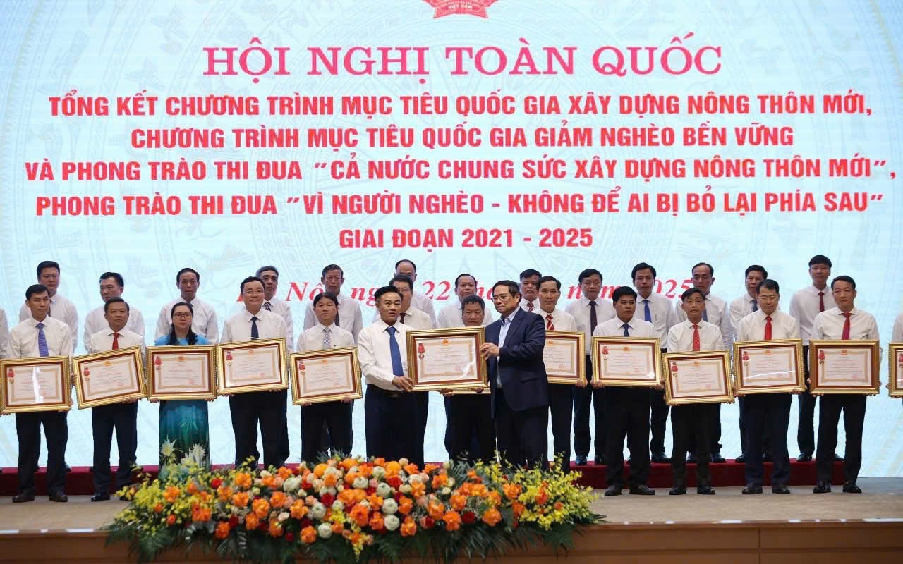 Hội nghị tổng kết phong trào thi đua cả nước chung tay xây dựng nông thôn mới giai đoạn 2021-2025.