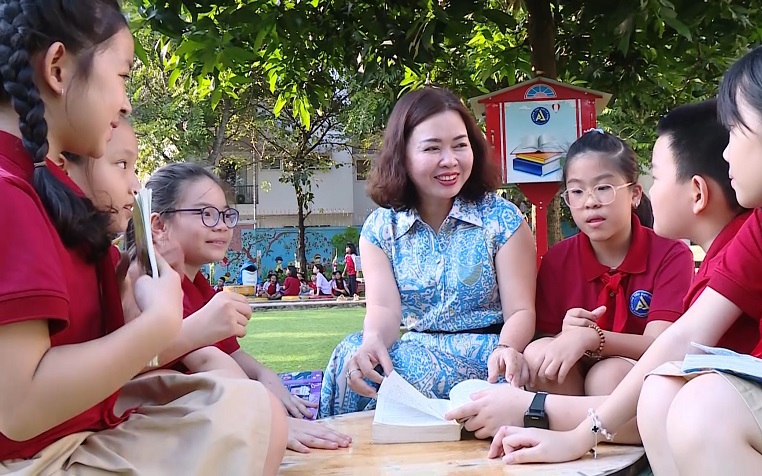 Hạt nhân tạo dựng niềm tin, chất lượng giáo dục của trường Tiểu học An Hưng