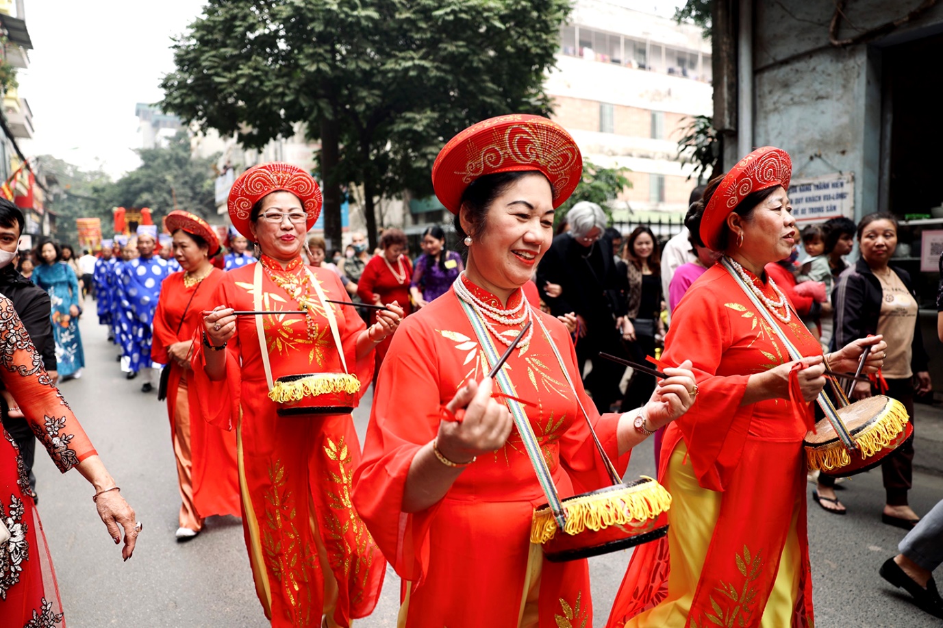 Lễ hội truyền thống Đình làng Khương Hạ- Ảnh 5.