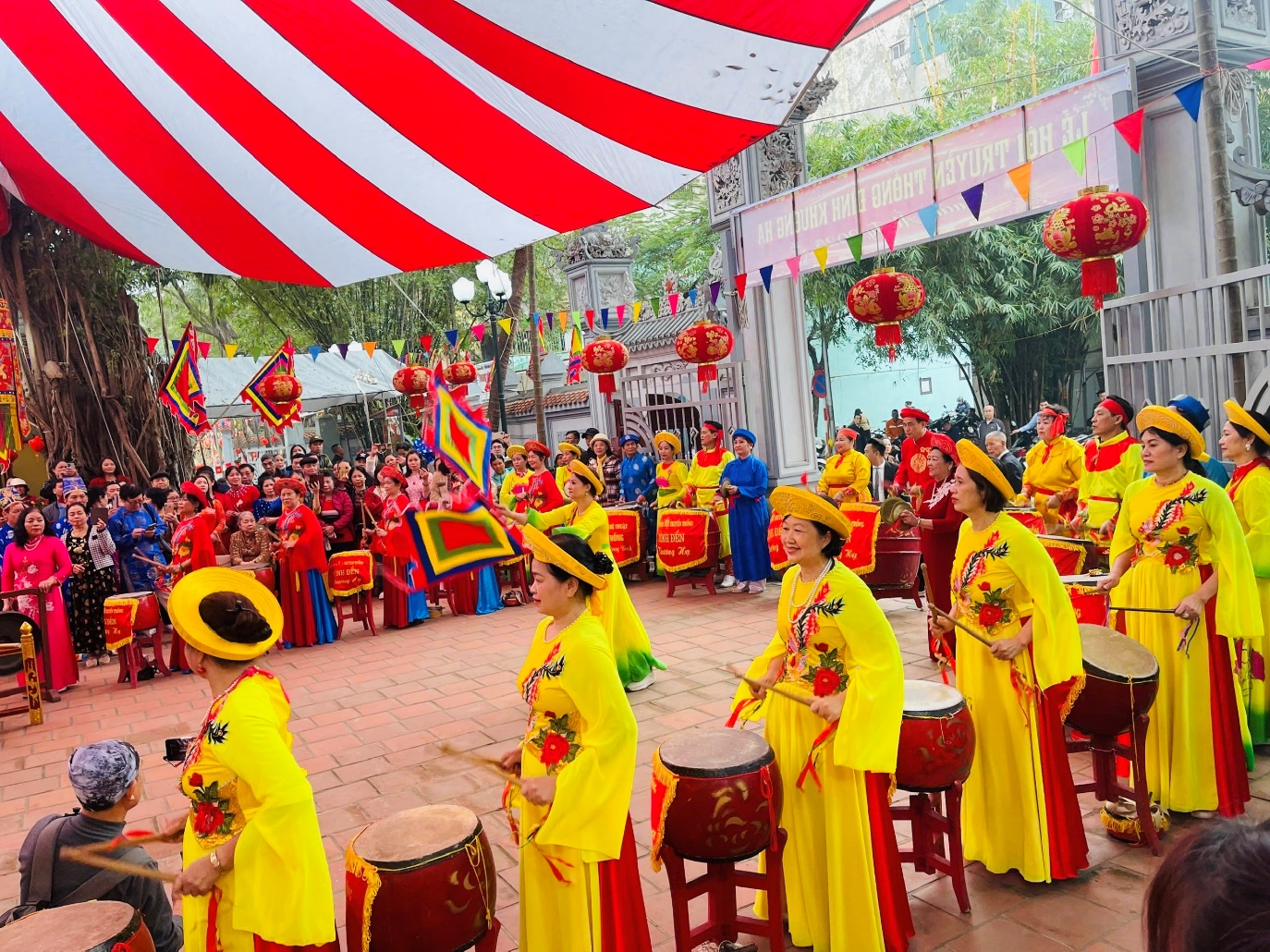 Lễ hội truyền thống đình Khương Hạ Xuân Ất Tỵ 2025 – Giữ gìn và phát huy bản sắc văn hóa dân tộc- Ảnh 6.