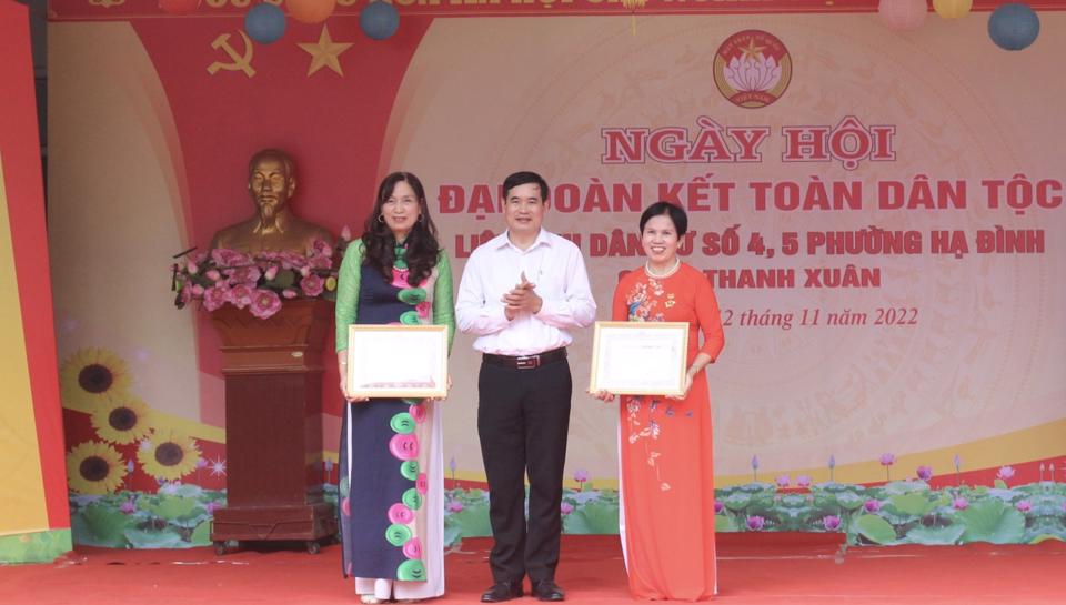 Tưng bừng Ngày hội đại đoàn kết toàn dân tộc tại quận Thanh Xuân- Ảnh 3.