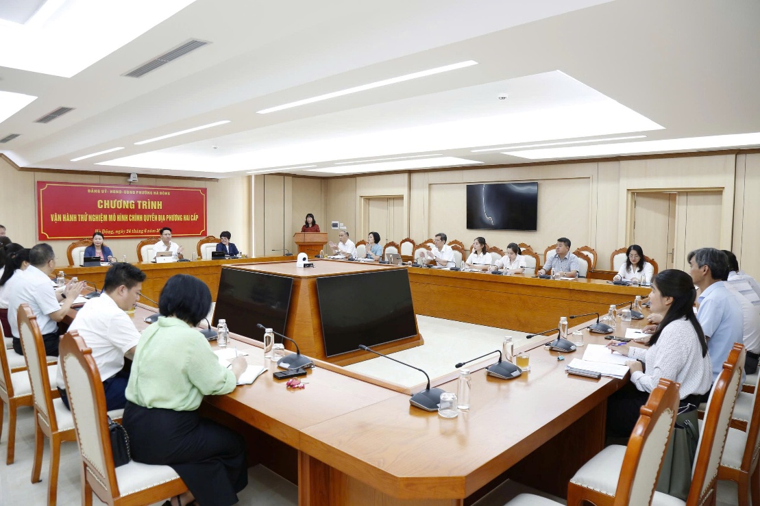 Phường Hà Đông (mới) vận hành thử nghiệm mô hình chính quyền địa phương 2 cấp- Ảnh 4.