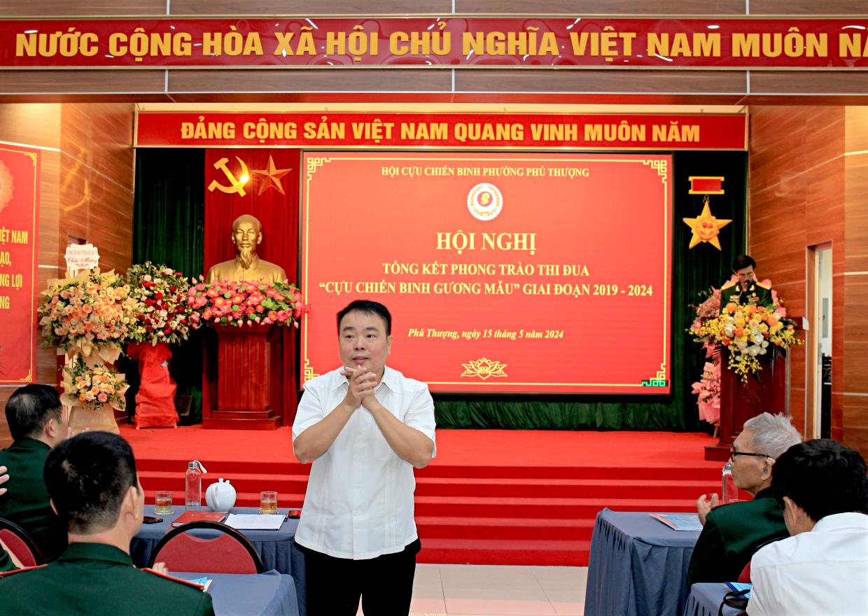 HỘI CCB PHƯỜNG PHÚ THƯỢNG ( QUẬN TÂY HỒ): PHONG TRÀO THI ĐUA THỰC SỰ LÀ ĐỘNG LỰC MẠNH, GÓP PHẦN THỰC HIỆN HIỆU QUẢ CÁC NHIỆM VỤ- Ảnh 2.