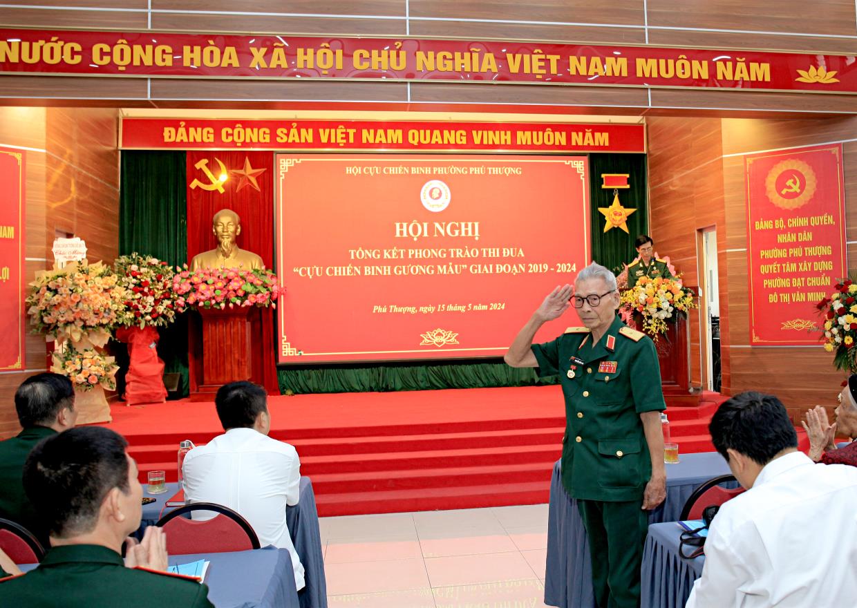 HỘI CCB PHƯỜNG PHÚ THƯỢNG ( QUẬN TÂY HỒ): PHONG TRÀO THI ĐUA THỰC SỰ LÀ ĐỘNG LỰC MẠNH, GÓP PHẦN THỰC HIỆN HIỆU QUẢ CÁC NHIỆM VỤ- Ảnh 1.