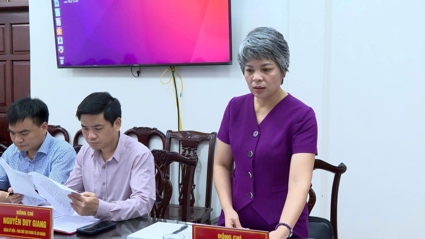 Ủy ban nhân dân xã An Khánh mới vận hành thử nghiệm mô hình chính quyền địa phương hai cấp- Ảnh 5.