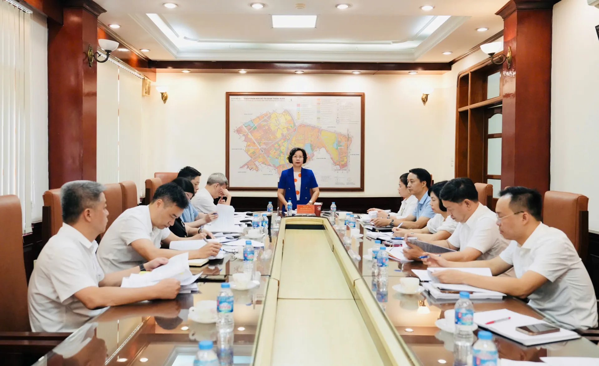 Phường Thanh Xuân vận hành thử nghiệm cơ chế họp Ban Chấp hành Đảng bộ- Ảnh 3.