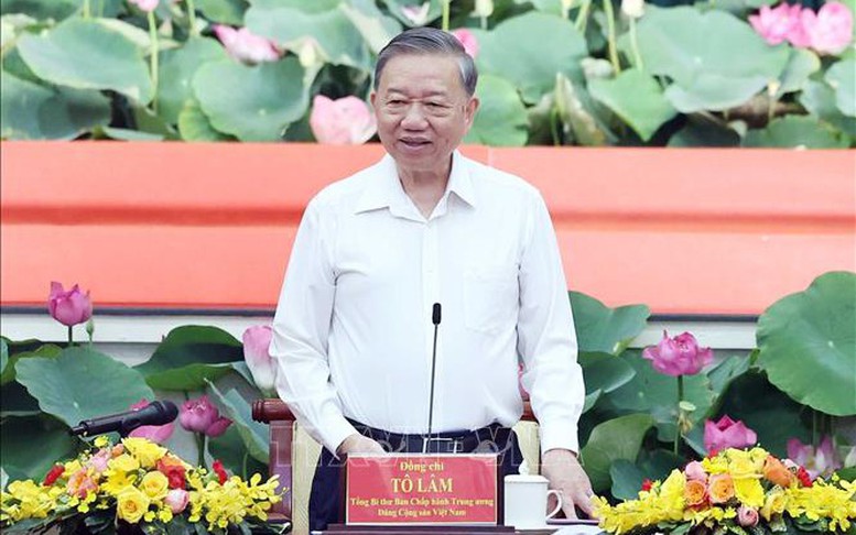 Tổng Bí thư Tô Lâm gặp mặt Nhóm đại biểu Quốc hội trẻ khóa XV- Ảnh 10.