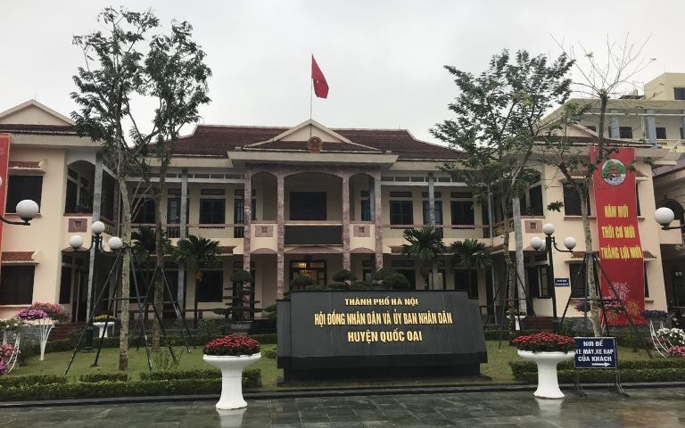 Quốc Oai: Dự kiến trụ sở cơ quan hành chính - chính trị 4 xã mới- Ảnh 2.