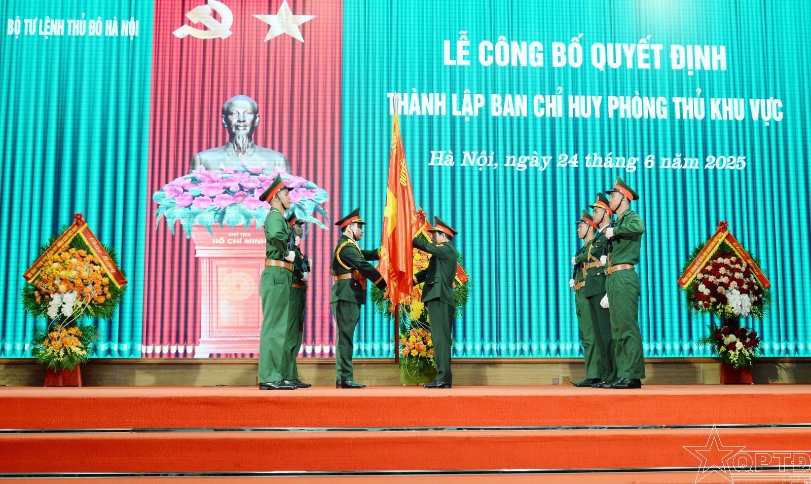 Bộ Tư lệnh Thủ đô Hà Nội công bố Quyết định thành lập 5 Ban Chỉ huy Phòng thủ Khu vực- Ảnh 5.