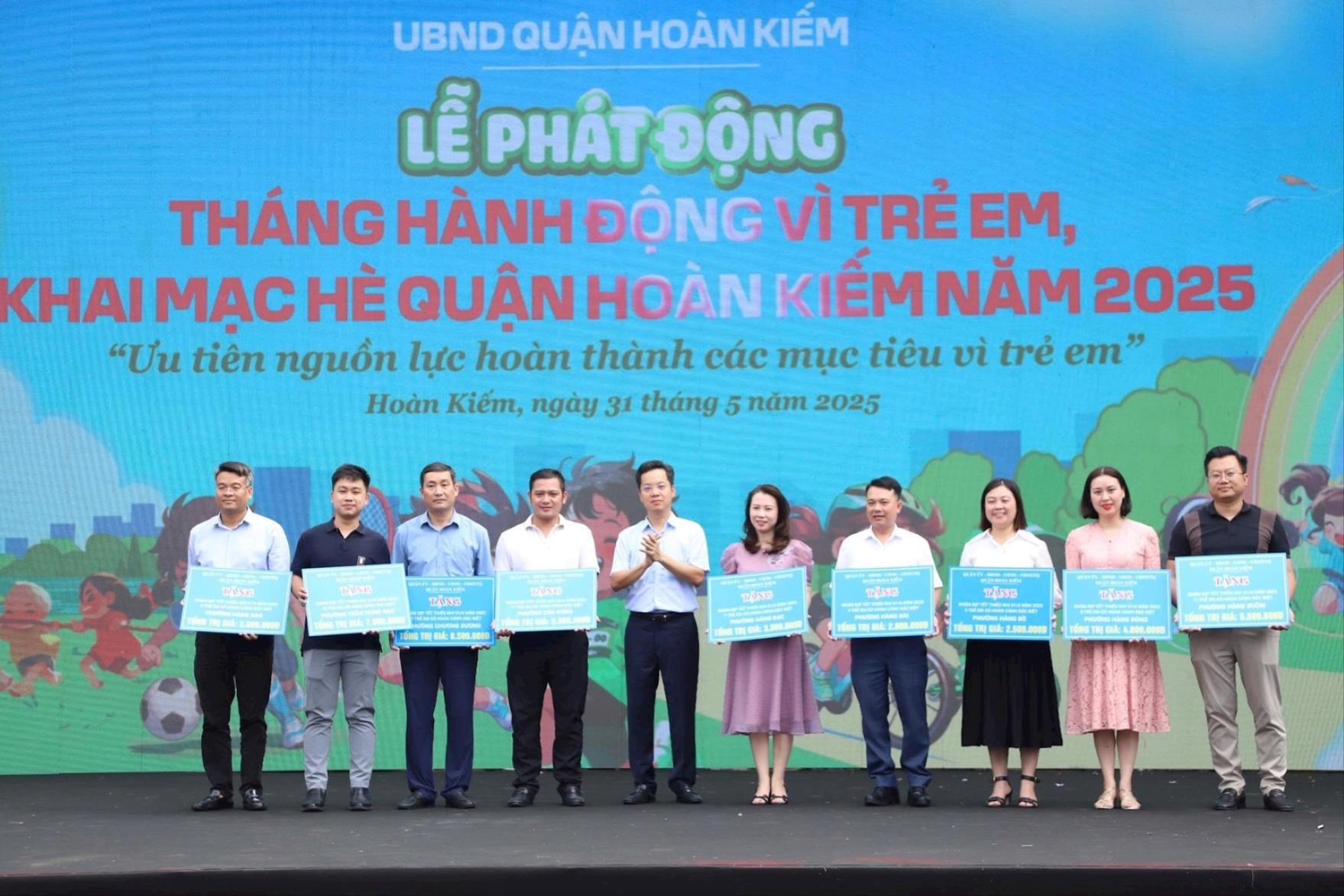Hoàn Kiếm: Phát động Tháng hành động vì trẻ em và khai mạc hè năm 2025- Ảnh 2.