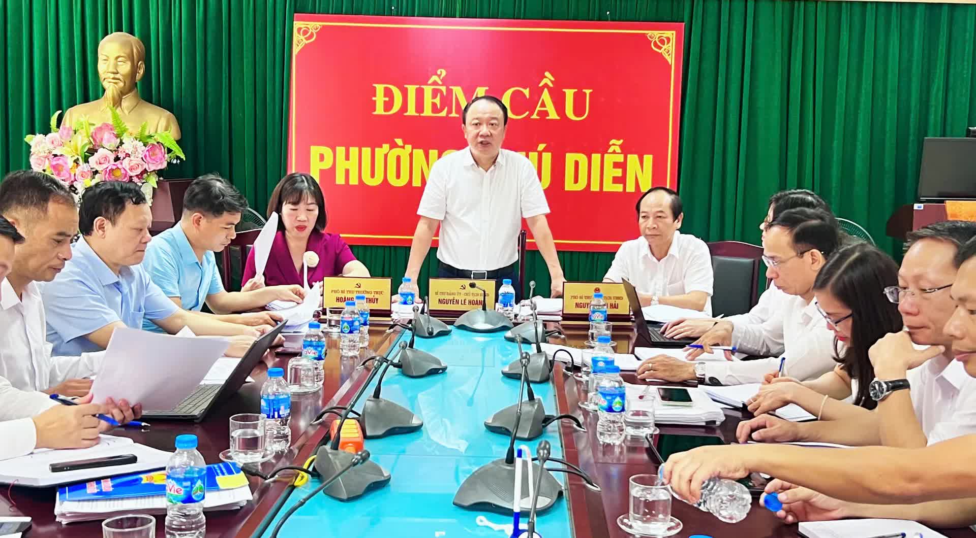 Phường Phú Diễn vận hành thử nghiệm mô hình chính quyền địa phương mới- Ảnh 1.