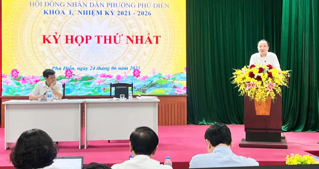 Phường Phú Diễn vận hành thử nghiệm mô hình chính quyền địa phương mới- Ảnh 3.