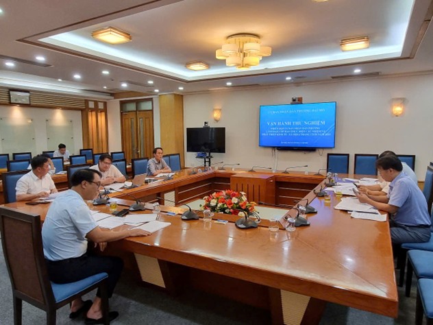 Phường Đại Mỗ vận hành thử nghiệm cơ chế họp tập thể lãnh đạo UBND phường triển khai thực hiện nhiệm vụ phát triển kinh tế - xã hội 6 tháng cuối năm 2025- Ảnh 1.