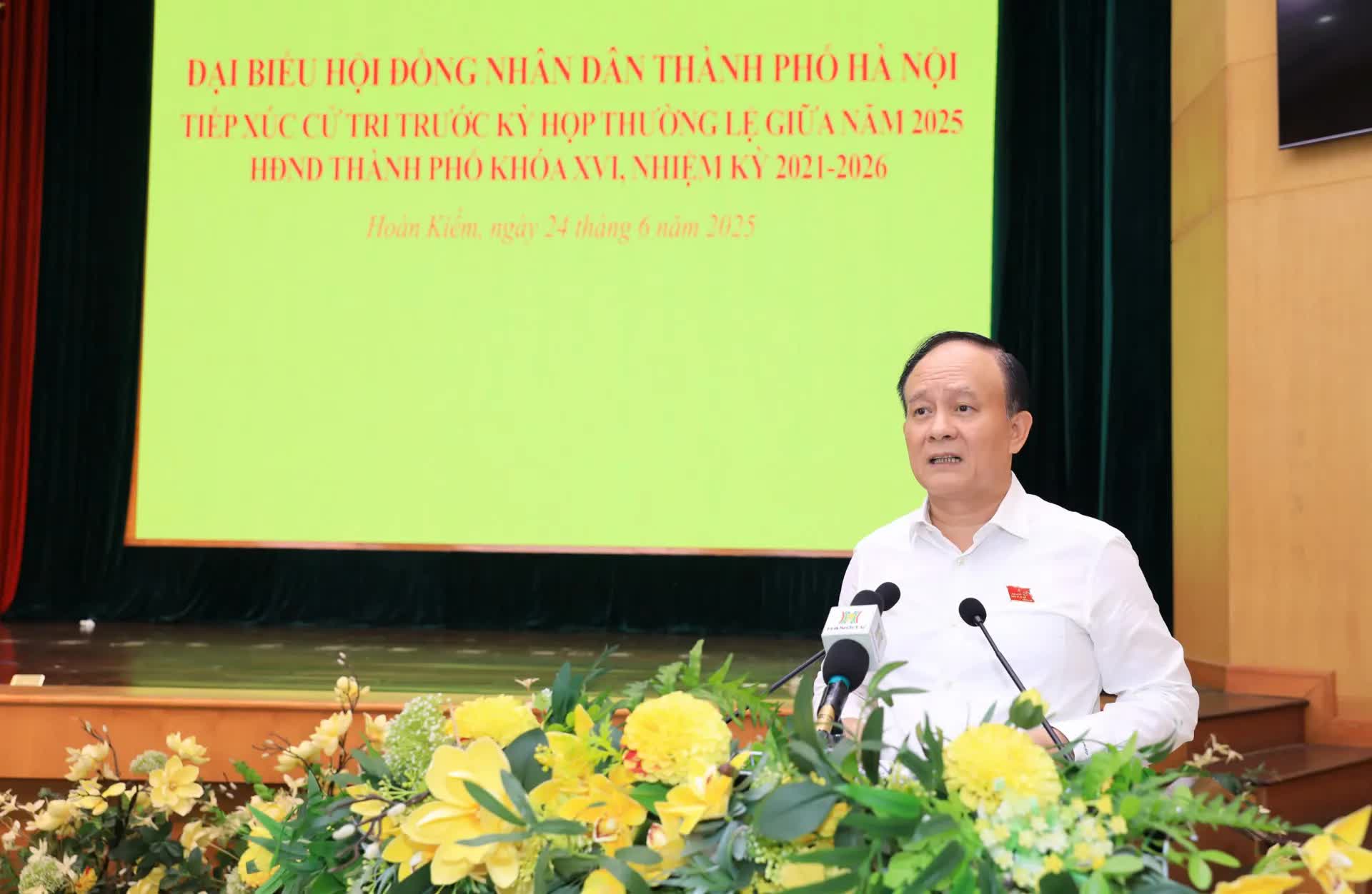 Cử tri quận Hoàn Kiếm mong muốn chính quyền mới kiến tạo, chủ động phục vụ người dân, doanh nghiệp- Ảnh 1.