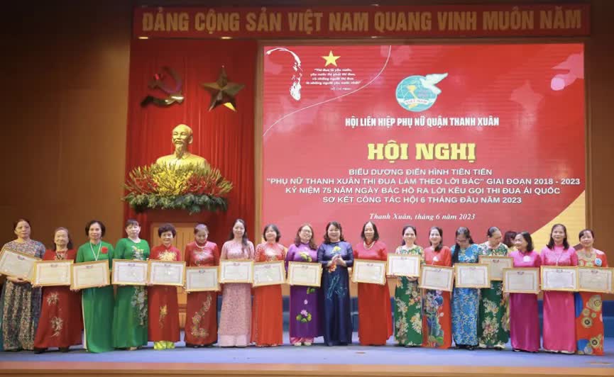 Quận Thanh Xuân: Lan tỏa các tấm gương phụ nữ học và làm theo Bác- Ảnh 1.