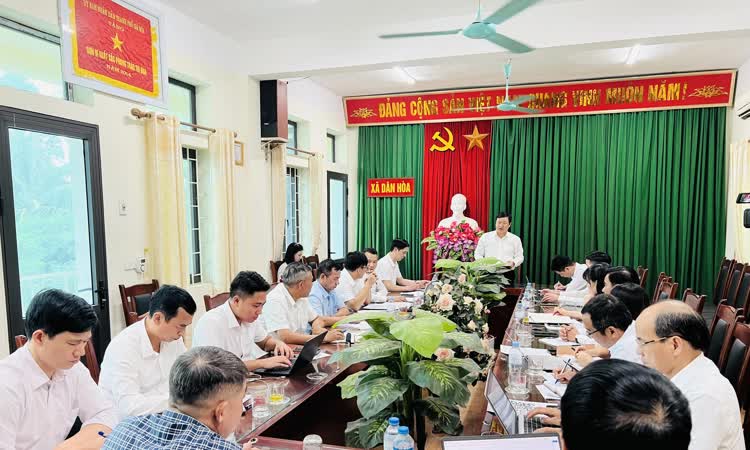 Xã Dân Hoà mới khẩn trương, chuyên nghiệp vận hành thử chính quyền 2 cấp