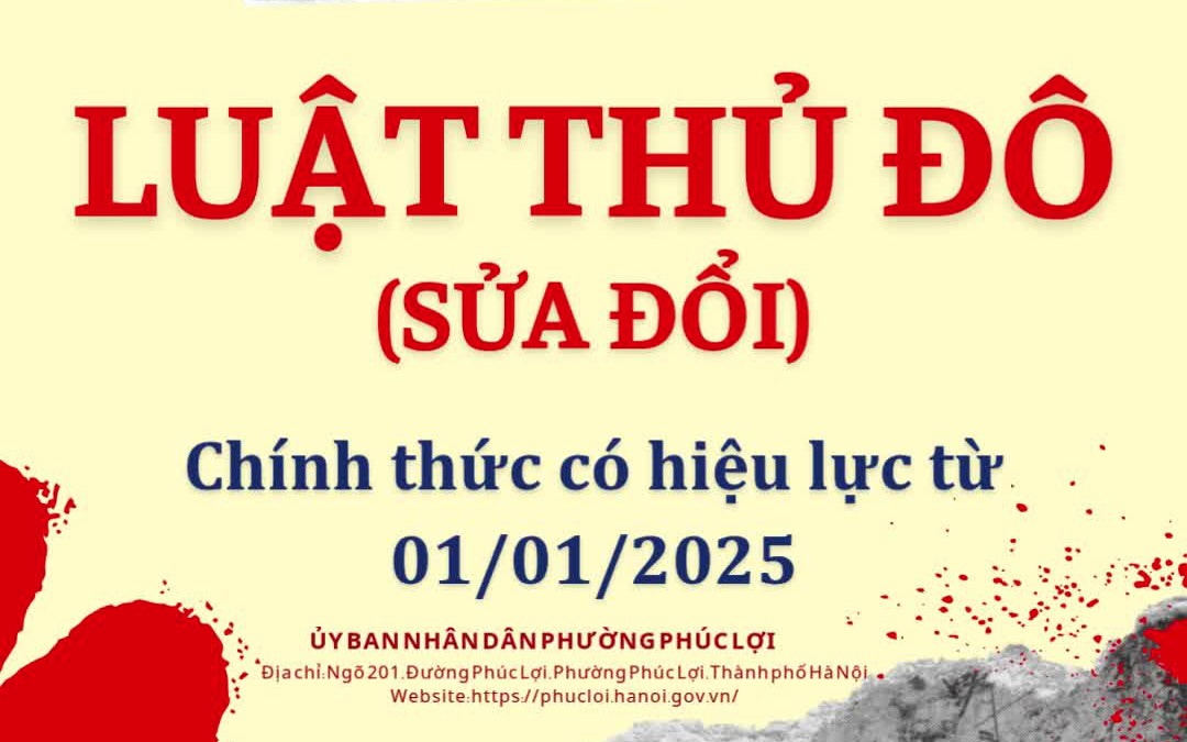 Những điểm mới của Luật Thủ đô (sửa đổi) năm 2025