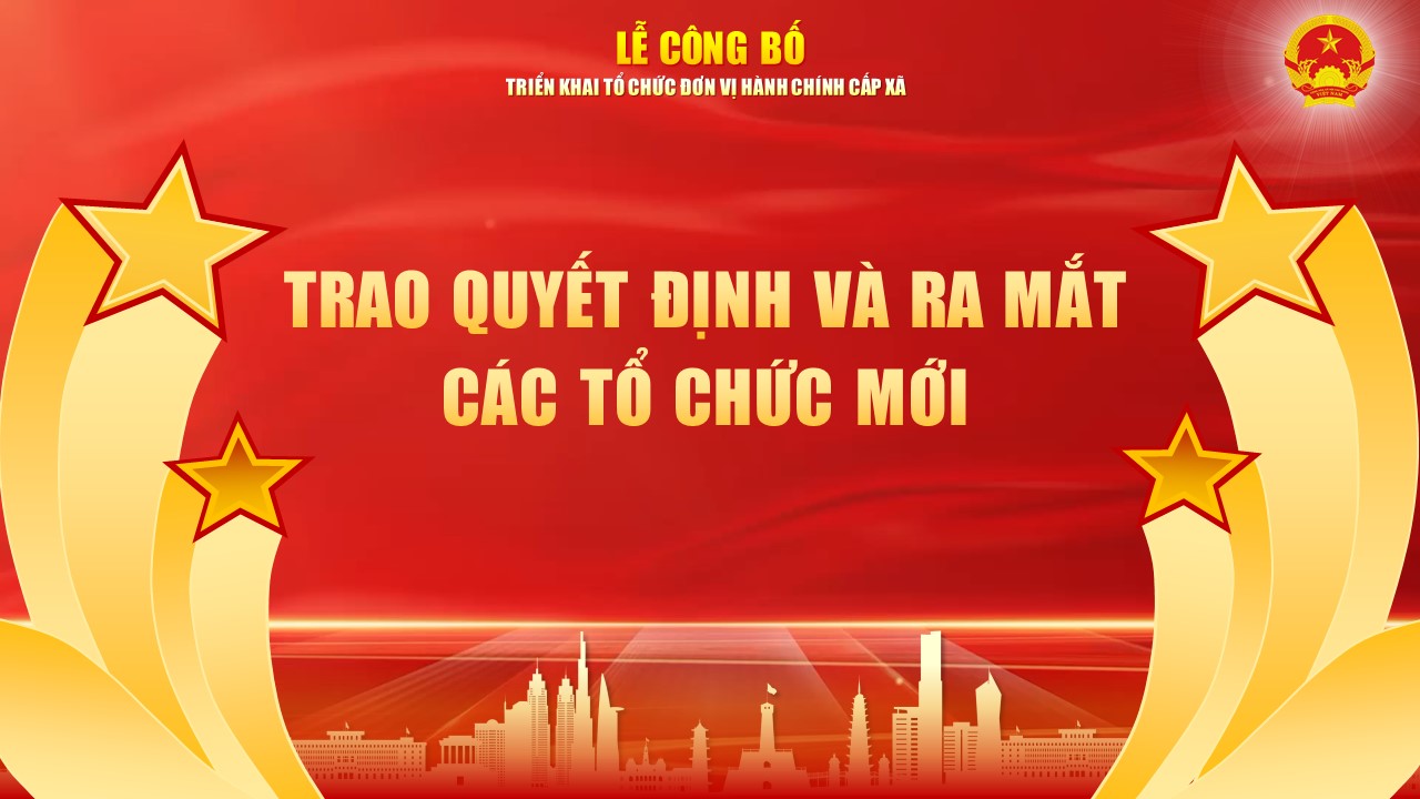 Lễ công bố các Nghị quyết và Quyết định về việc triển khai tổ chức đơn vị hành chính cấp xã- Ảnh 5.