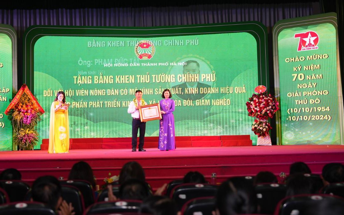 Ông Phạm Đức Tài - Tấm gương người nông dân tiêu biểu vinh dự được nhận Bằng khen của Thủ tướng Chính phủ
