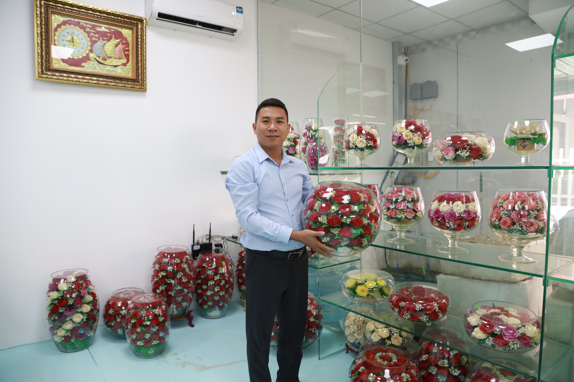 Độc đáo "Hoa bất tử" Mê Linh- Ảnh 1.
